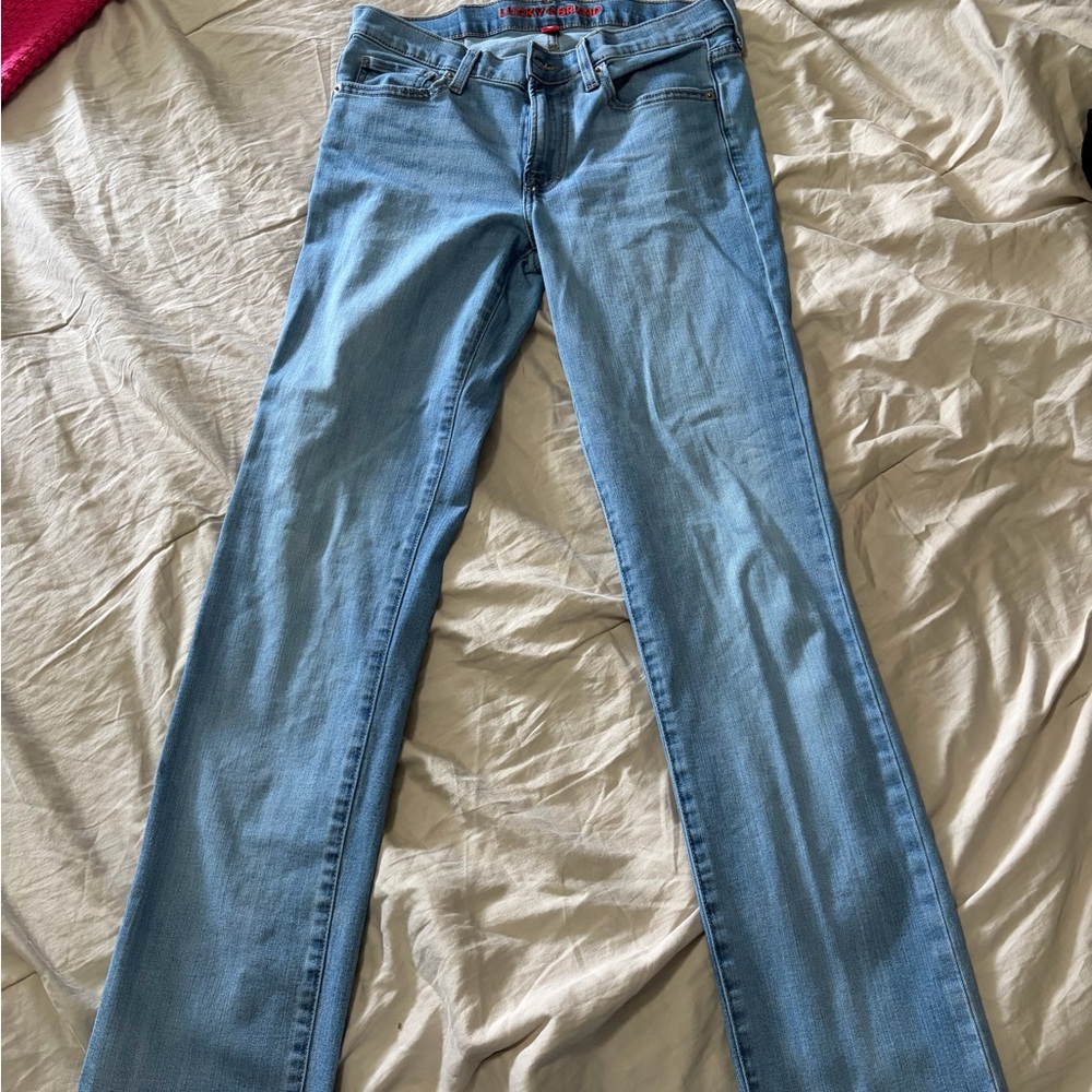 Lucky Brand Women's Boot Cut Jeans in Light Blue